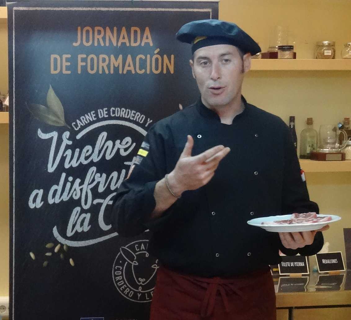 Diego Bonilla, Cocinero promotor nuevos cortes carne de cordero